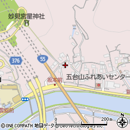 高知県高知市五台山2317周辺の地図