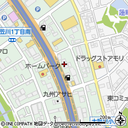 野口株式会社　福岡営業所周辺の地図