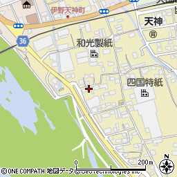 高知県吾川郡いの町4039周辺の地図