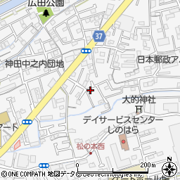 高知県高知市神田845-56周辺の地図