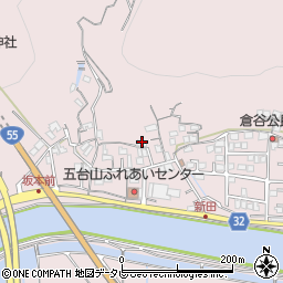 高知県高知市五台山3032-2周辺の地図