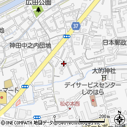 高知県高知市神田845-53周辺の地図