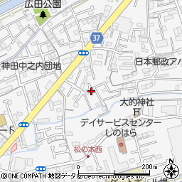 高知県高知市神田845-57周辺の地図