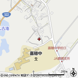 福岡県嘉麻市上西郷394-1周辺の地図