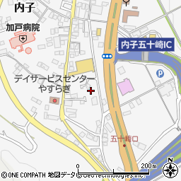愛媛県喜多郡内子町内子741周辺の地図