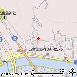 高知県高知市五台山3024周辺の地図