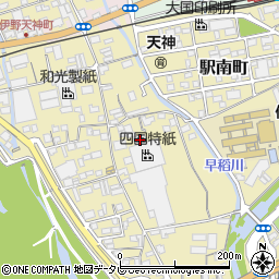 高知県吾川郡いの町4008周辺の地図