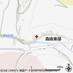 大分県豊後高田市森南東部1851周辺の地図