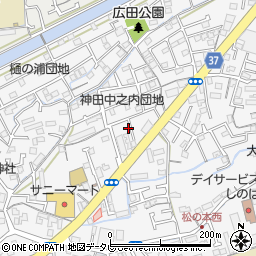 高知県高知市神田832周辺の地図