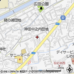 高知県高知市神田831周辺の地図