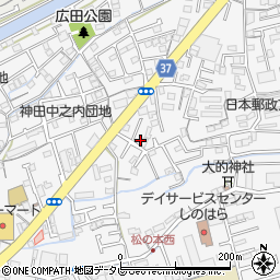 高知県高知市神田845-66周辺の地図