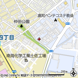 四国大陽日酸株式会社　高知営業所周辺の地図
