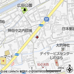 高知県高知市神田845-48周辺の地図