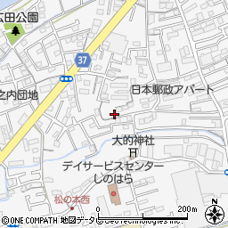 高知県高知市神田876周辺の地図