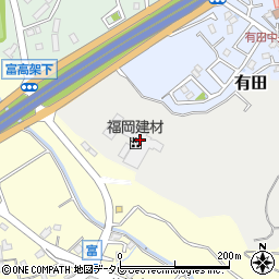 福岡建材周辺の地図