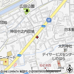 高知県高知市神田845-17周辺の地図