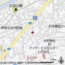 高知県高知市神田848周辺の地図