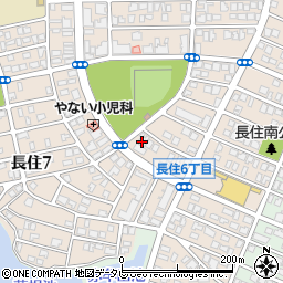 有限会社牧瀬総本店　長住事務所周辺の地図