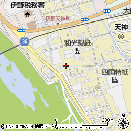 高知県吾川郡いの町3912周辺の地図