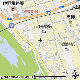 高知県吾川郡いの町3923周辺の地図