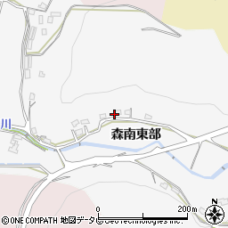 大分県豊後高田市森南東部1844周辺の地図