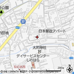 高知県高知市神田873-2周辺の地図