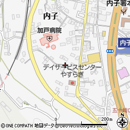愛媛県喜多郡内子町内子758周辺の地図