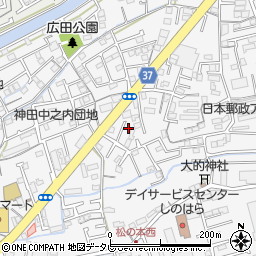 高知県高知市神田845-51周辺の地図