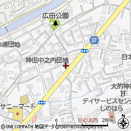 高知県高知市神田841周辺の地図