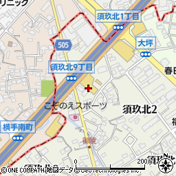 福岡トヨペット井尻店周辺の地図