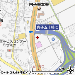 愛媛県喜多郡内子町内子1201周辺の地図