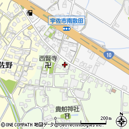 長峰郵便局周辺の地図