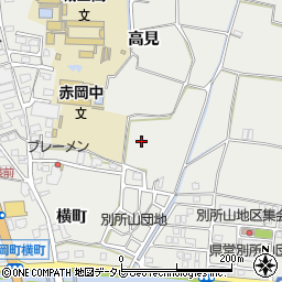 高知県香南市赤岡町周辺の地図