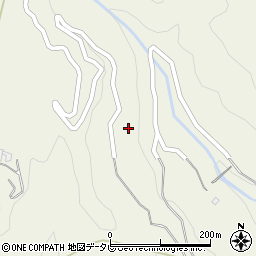 愛媛県大洲市新谷1594周辺の地図