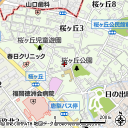 ファミリーステージ桜ヶ丘周辺の地図