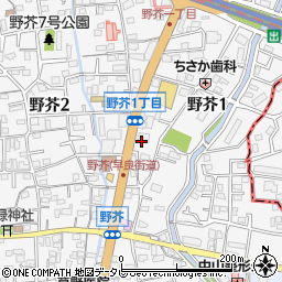 ＪＡ福岡市田隈周辺の地図
