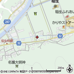 苅谷商店周辺の地図