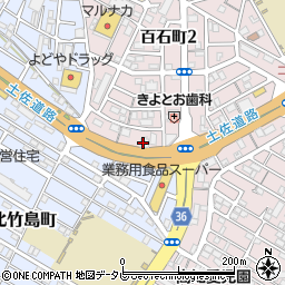 ポーラザビューティ高知南店周辺の地図