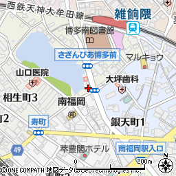 イベントバーエデン 福岡周辺の地図