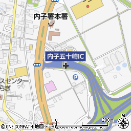 愛媛県喜多郡内子町内子1414周辺の地図
