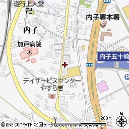 愛媛県喜多郡内子町内子862周辺の地図