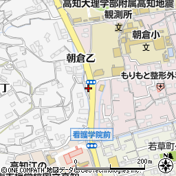 高知県高知市朝倉甲1453周辺の地図
