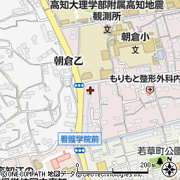ローソン高知朝倉本町二丁目店周辺の地図