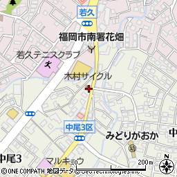 木村サイクル周辺の地図