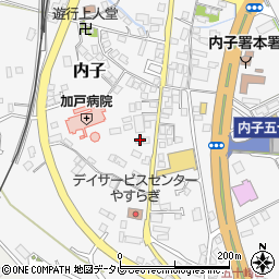 愛媛県喜多郡内子町内子828周辺の地図