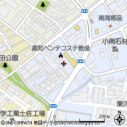 藤本塗料興業株式会社　倉庫調色センター周辺の地図