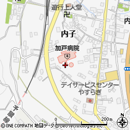 愛媛県喜多郡内子町内子772周辺の地図