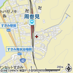 和歌山県西牟婁郡すさみ町周参見4442周辺の地図