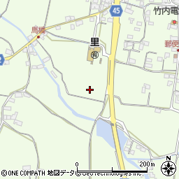 高知県南国市里改田周辺の地図