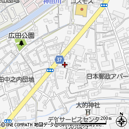 高知県高知市神田726周辺の地図